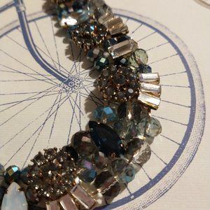 Sparkle rhinestone necklace adjustable length